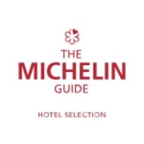 Red Michelin Guide Hotel Selection logo on white background