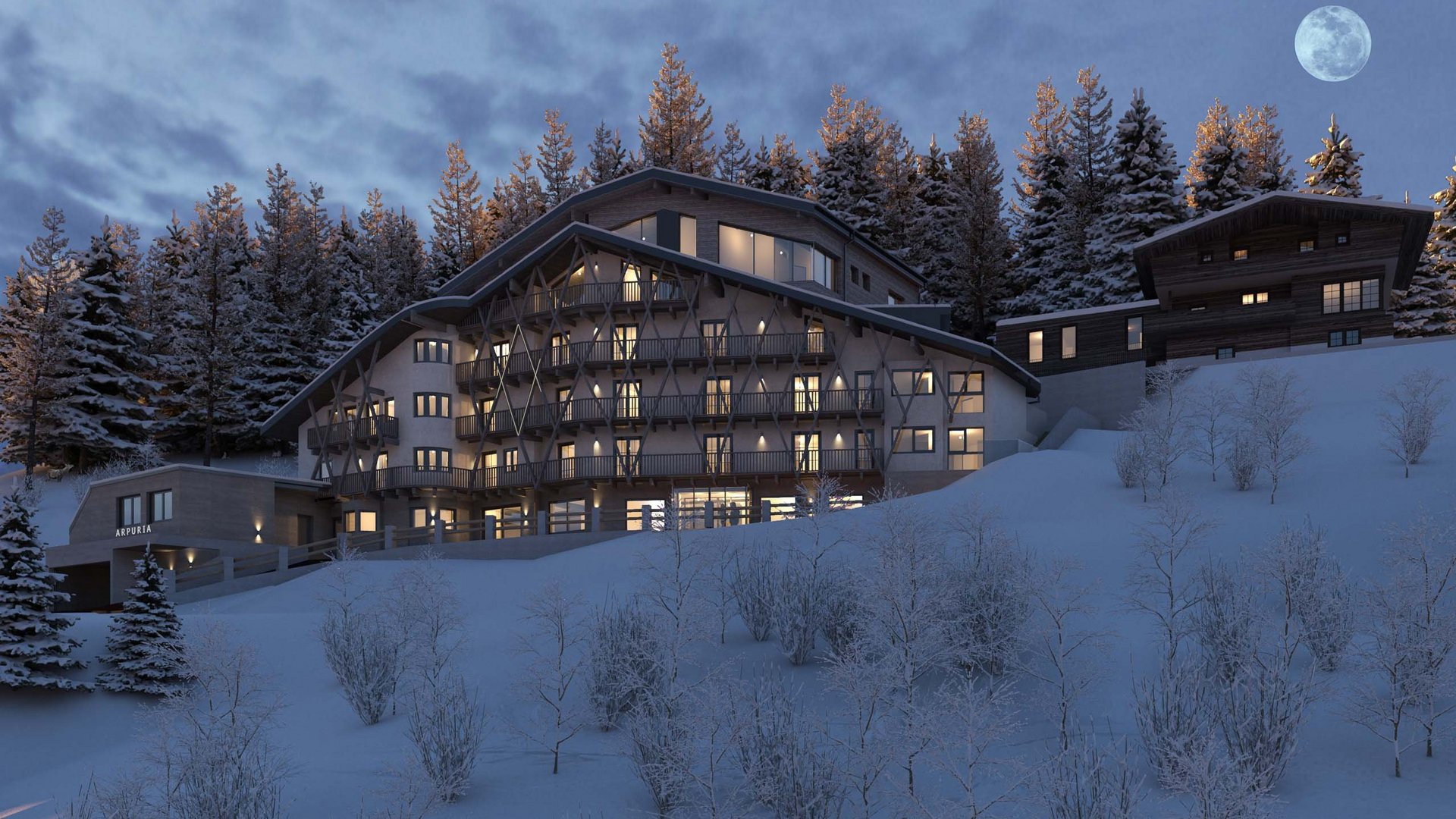 A hotel in St. Anton. Just any hotel? No.