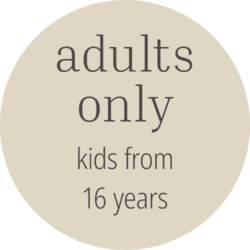 Adults only kids from 16 years